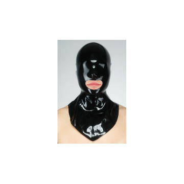 Latexový texturovaný top s předním zipem POLYMORPHE