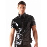 PVC kalhoty s pružným lemem v pase a kolem nohaviček - NATURAL SEMI TRANSPARENT