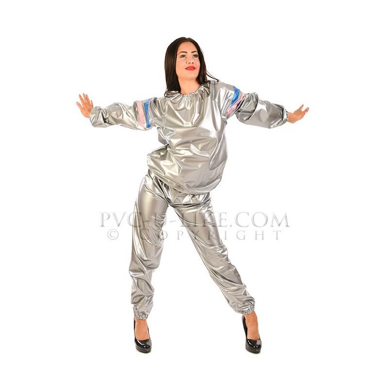 Latexové pánské skinny džíny se šráky