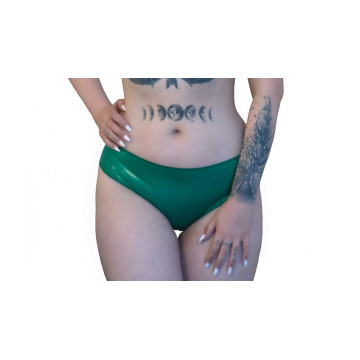 PVC dámské body Black Glassclear