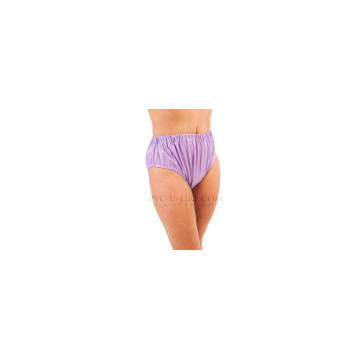 Latexová kolová dámská sukně s nízkým pasem - perletově starorůžová