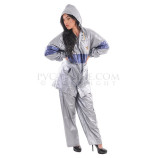 PVC vězeňský úbor šedý