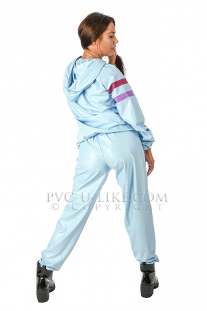 PVC Joggingová souprava Light blue extra soft