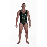 Latexové tílko ArmyGreen
