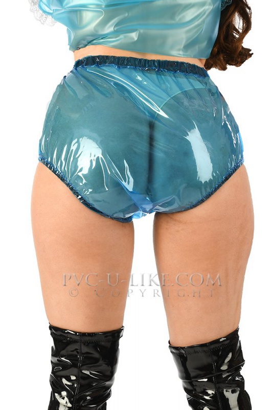 PVC kalhotky BLUE GLASS CLEAR