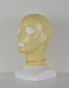 Latexová maska Transparent