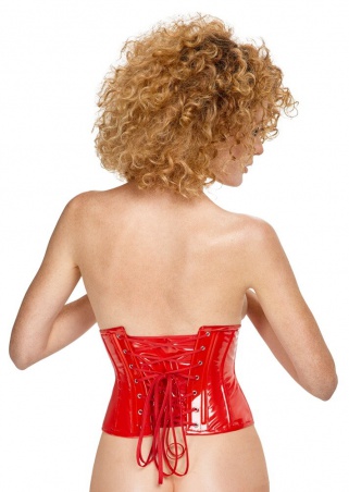 Lakový korzet pod prsa