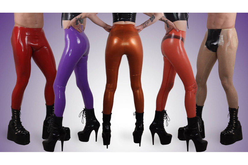 Dámské i pánské latexové legíny