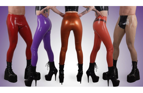 Dámské i pánské latexové legíny